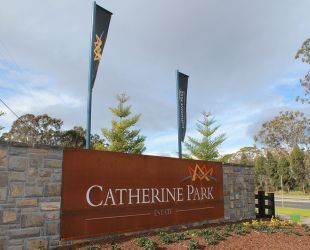Easy entry into Catherine Park Estate